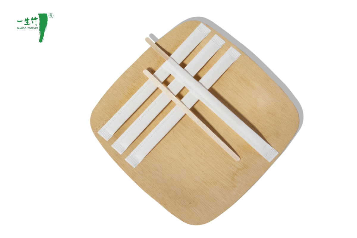 Que cà phê gỗ tùy chỉnh đóng gói riêng từng chiếc