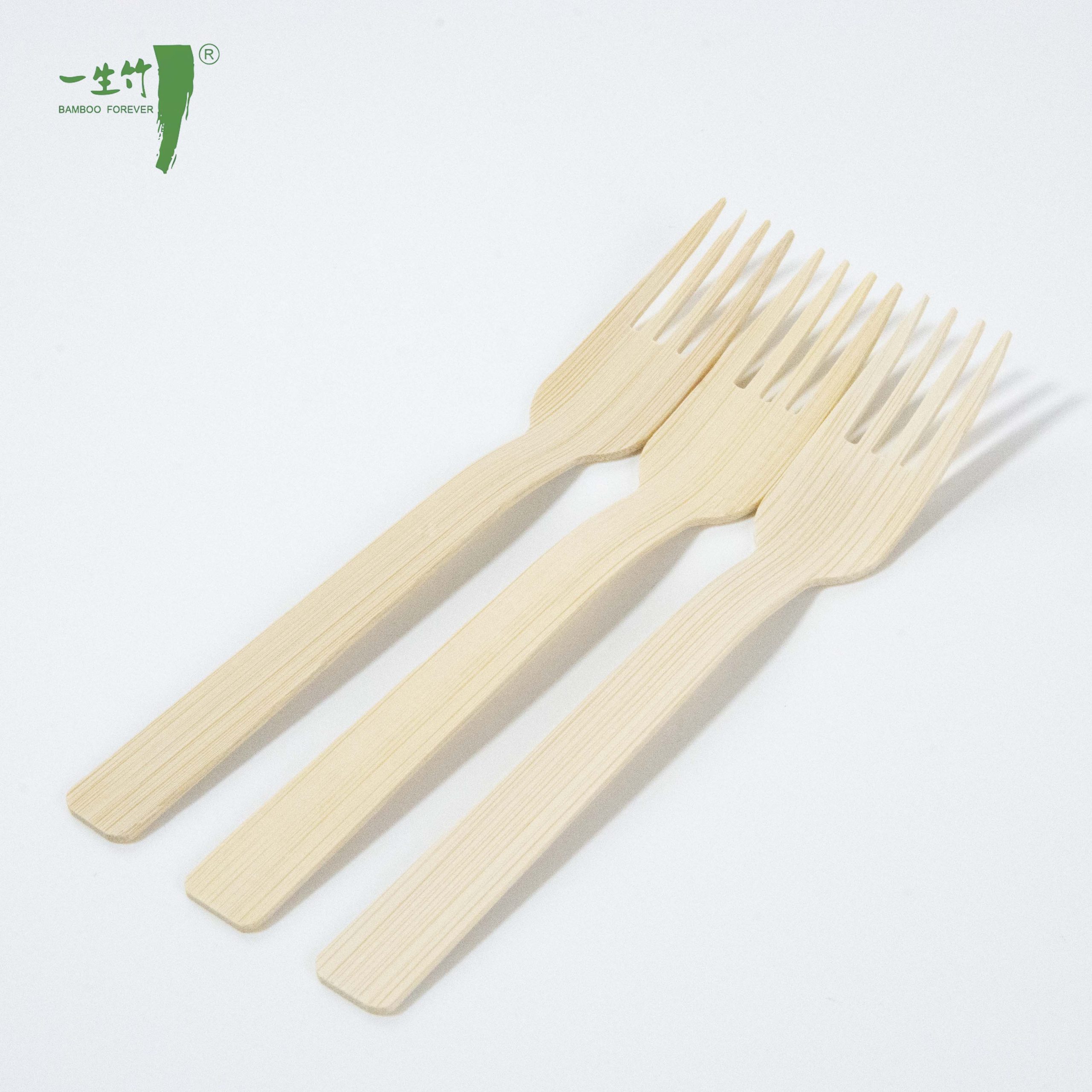 Dĩa Trái Cây Dùng Một Lần Bằng Tre – Bộ Dao Kéo Tiện Lợi