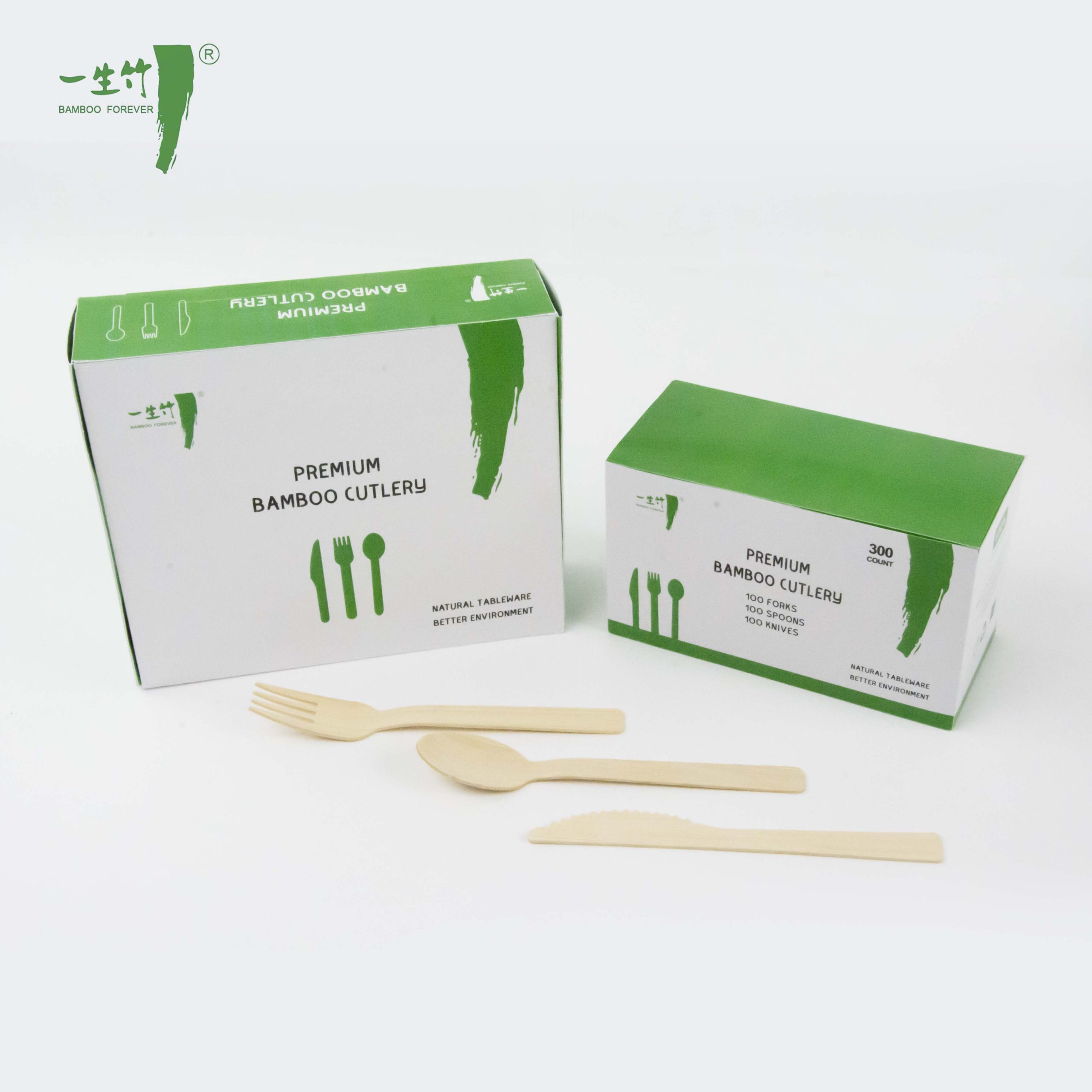 Hộp đóng gói tùy chỉnh – Bộ dao kéo dùng một lần từ tre phân hủy sinh học